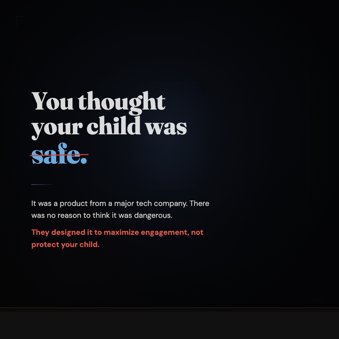 You Thought Your Child Was Safe